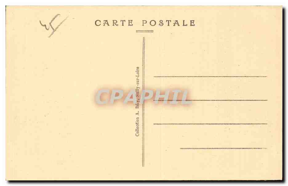 SULLY-sur-Loire — Le Château féodal (XIVe siècle) — Éditeur non identifié — Reverso