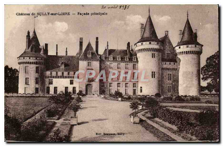 Sully sur Loire - Le Chateau Feodal - CPA 