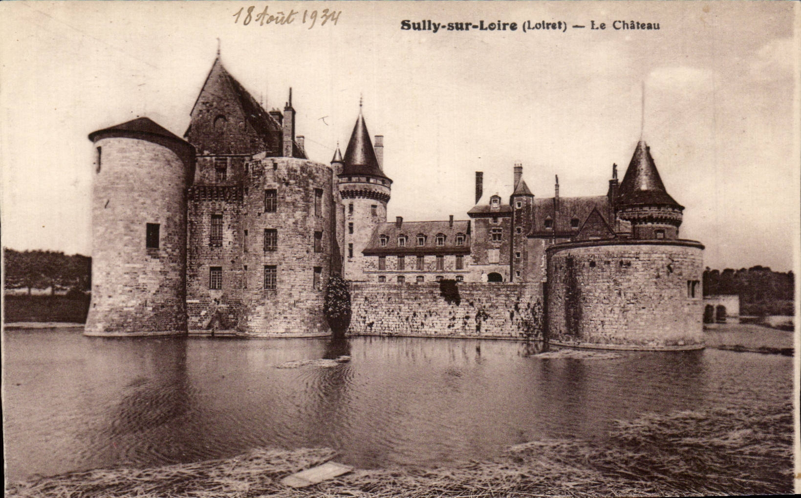Sully sur Loire - Le Chateau Feodal - CPA 
