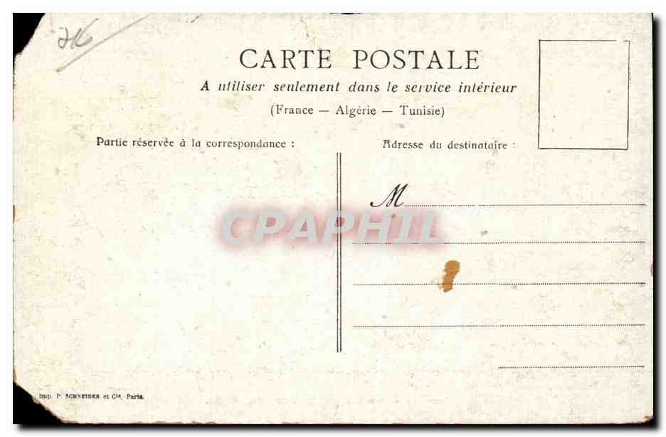 Cahors - La Barbacane et la Tour du Pendu - CPA  — Rückseite