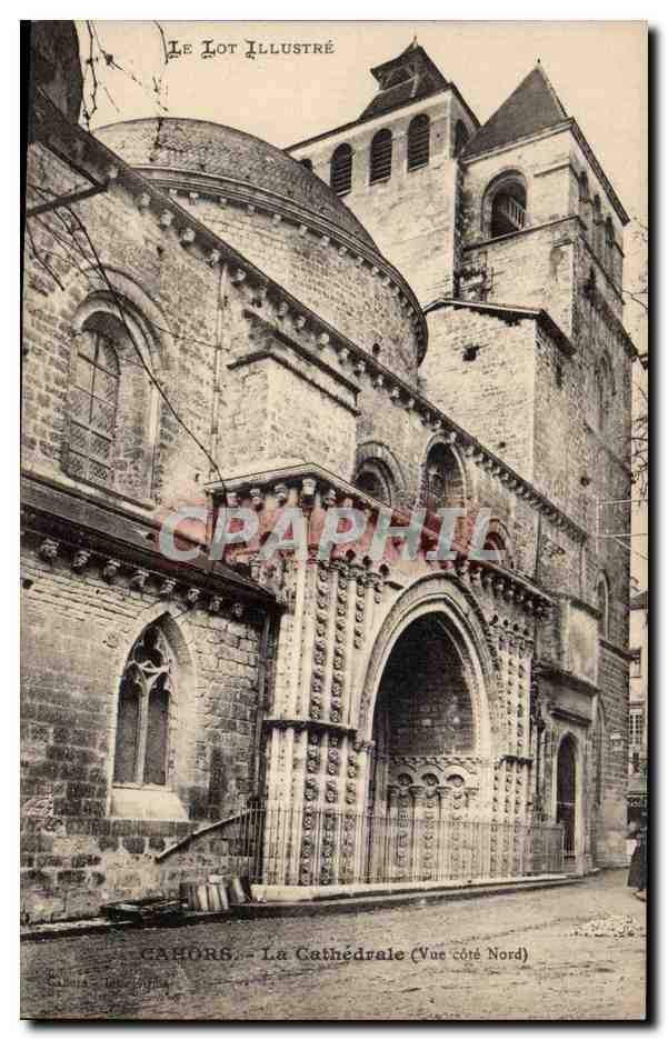 Cahors - La Cathédrale (Vue côté Nord) — édition Le Lot Illustré