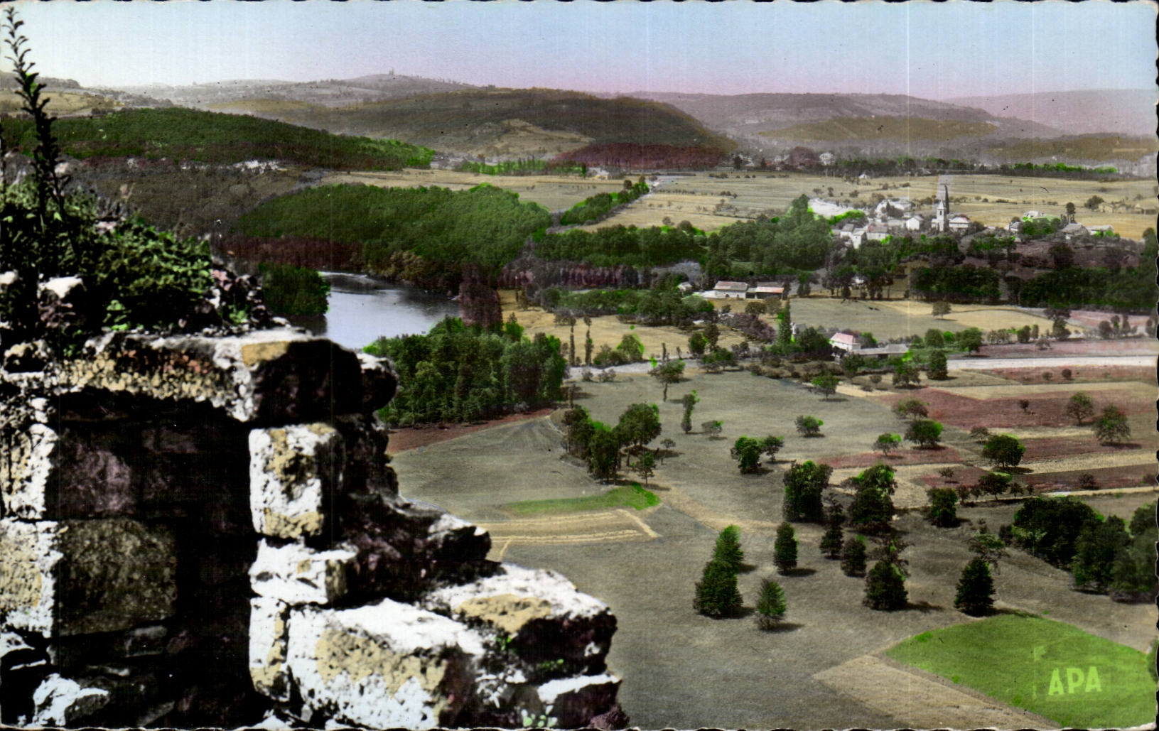 Capdenac le Vieux - La Plaine de Livinhac - CPA 