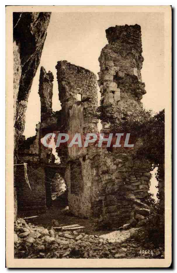 Ruines du Château du Diable — Carrerets (Lot) — Arts Graphiques Toulouse