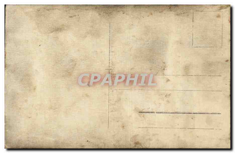 CARTE PHOTO Homme Militaria  — Rückseite