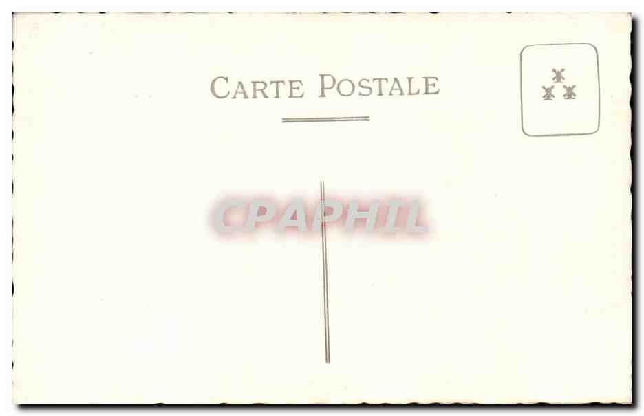 CARTE PHOTO Enfants — Rückseite