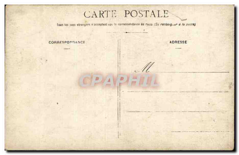 CARTE PHOTO Homme — Rückseite