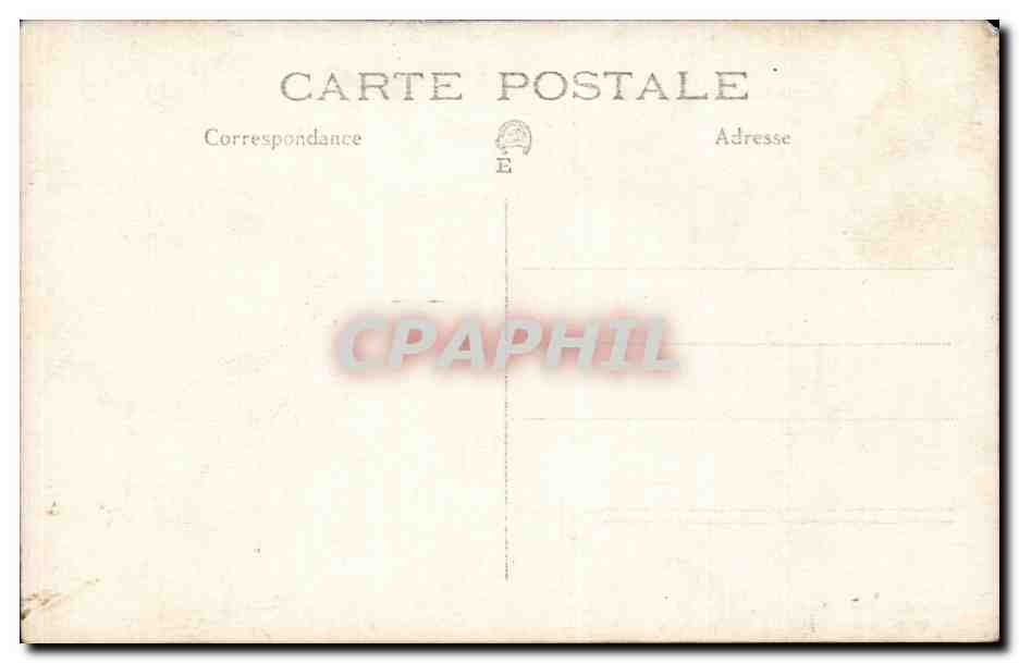 CARTE PHOTO Hommes buvant de la biere — Rückseite
