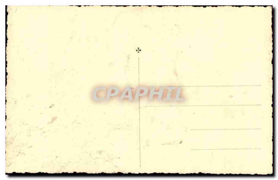CARTE PHOTO Homme — Verso