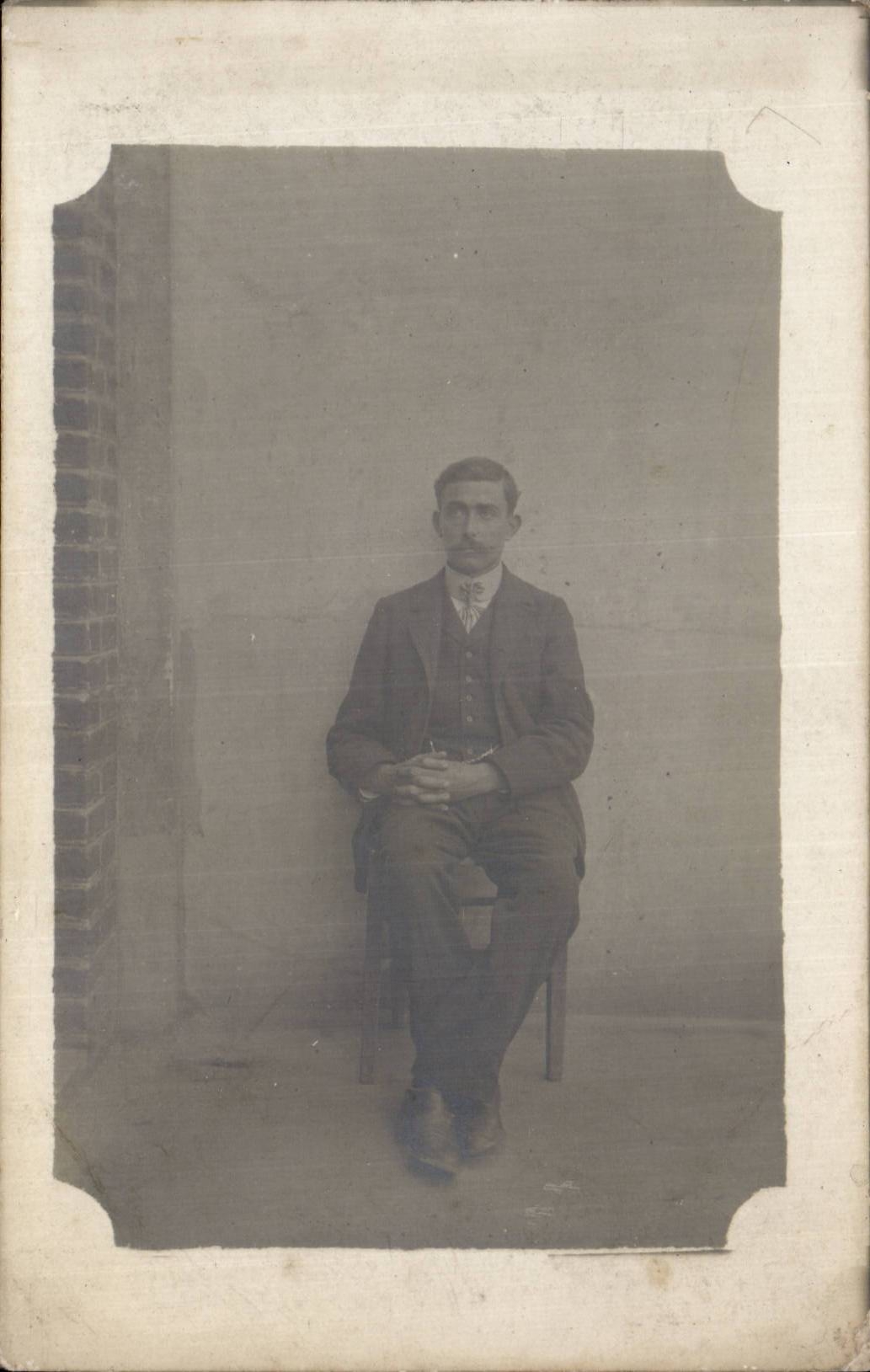 CARTE PHOTO Homme