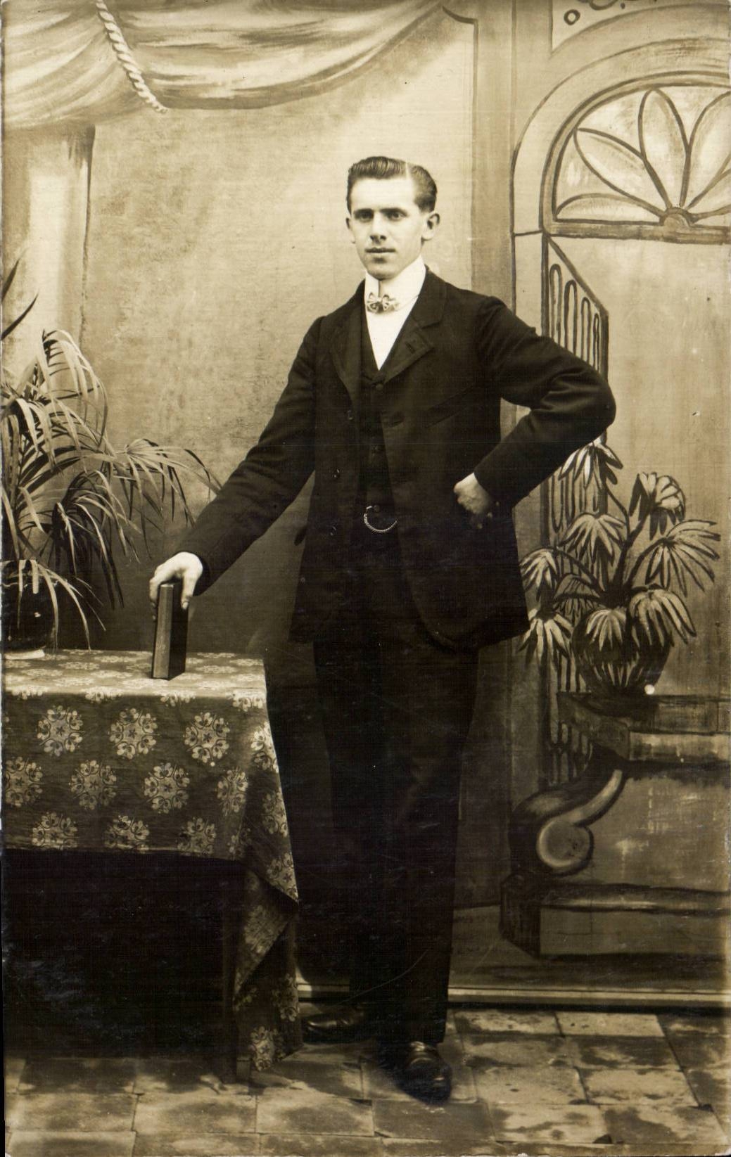 CARTE PHOTO Homme 