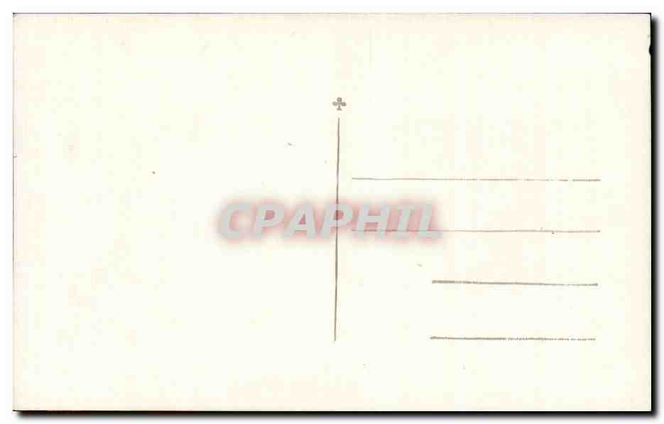 CARTE PHOTO Homme  — Rückseite