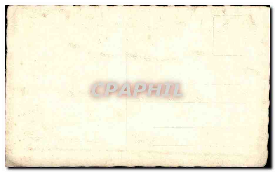 CARTE PHOTO Jeune homme  — Rückseite