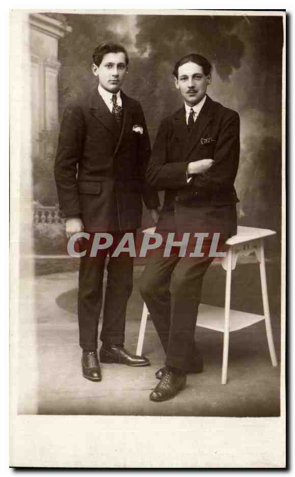 CARTE PHOTO Homme 