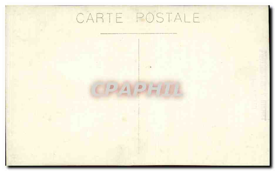 CARTE PHOTO Homme  — Rückseite