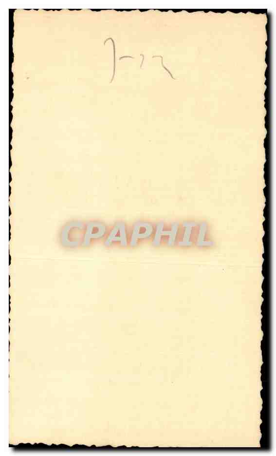 CARTE PHOTO Homme Deux Sevres 1945 — Rückseite