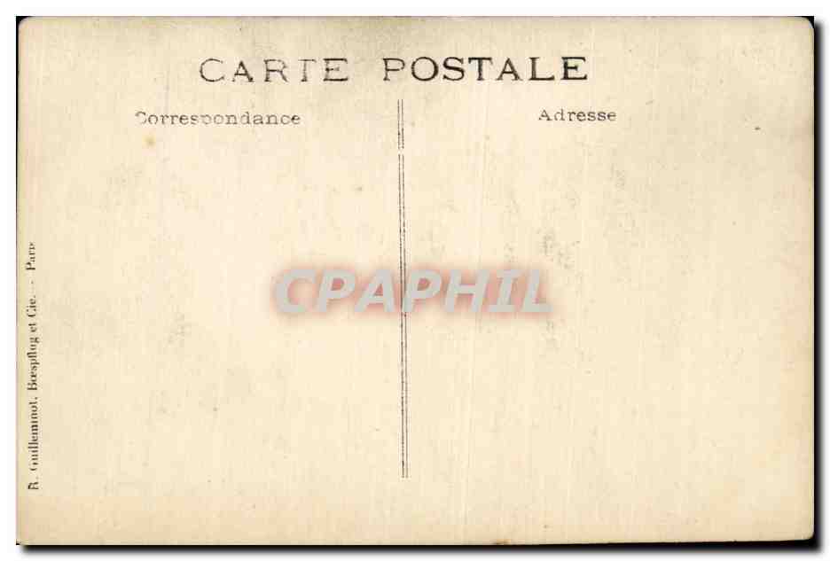 CARTE PHOTO Jeune homme  — Rückseite