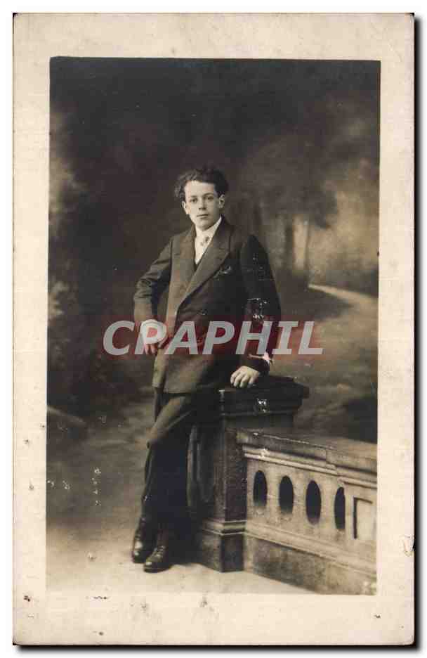 CARTE PHOTO Homme 
