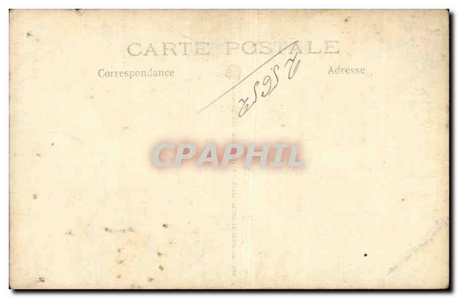 CARTE PHOTO Homme  — Rückseite
