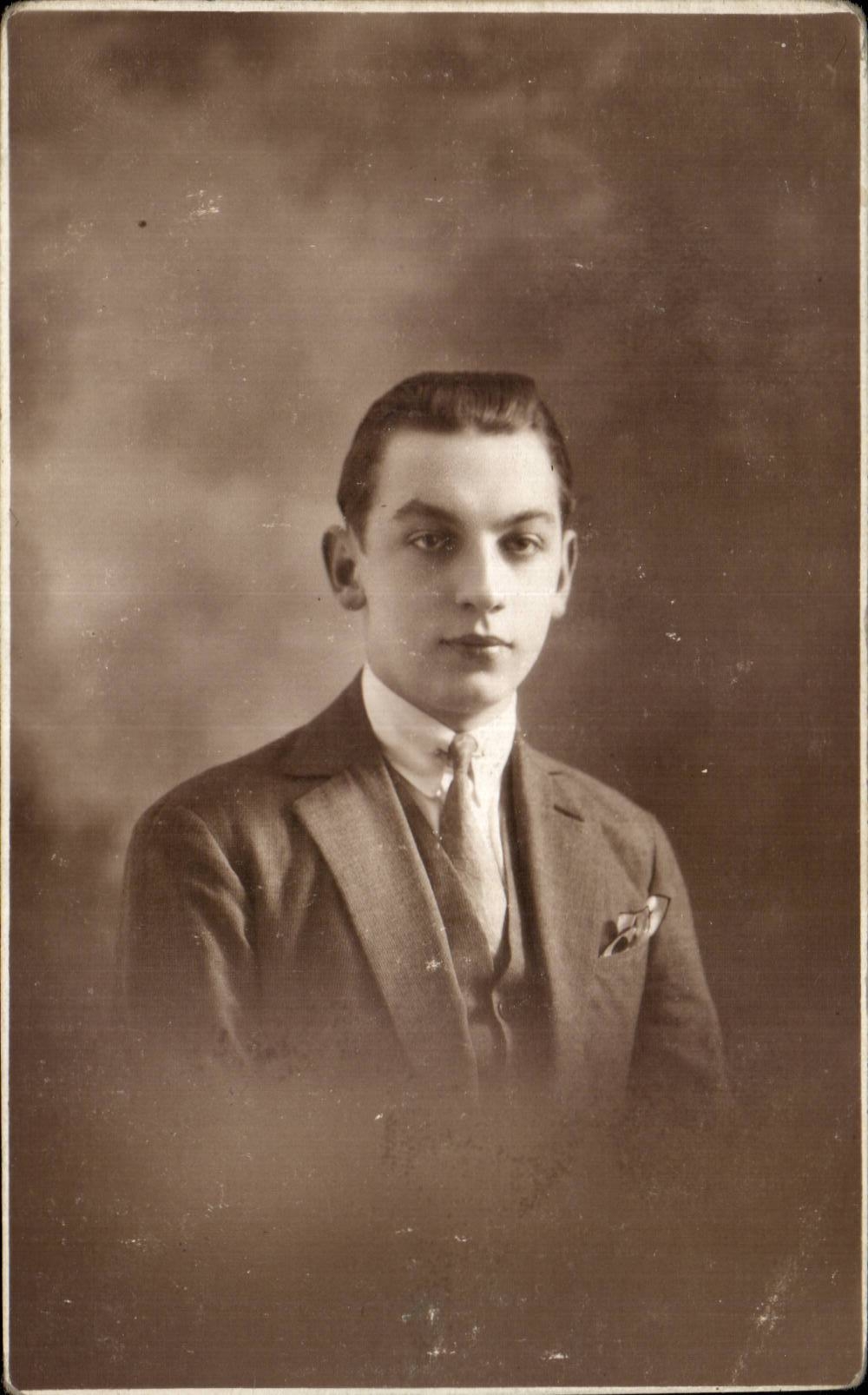 CARTE PHOTO Homme 