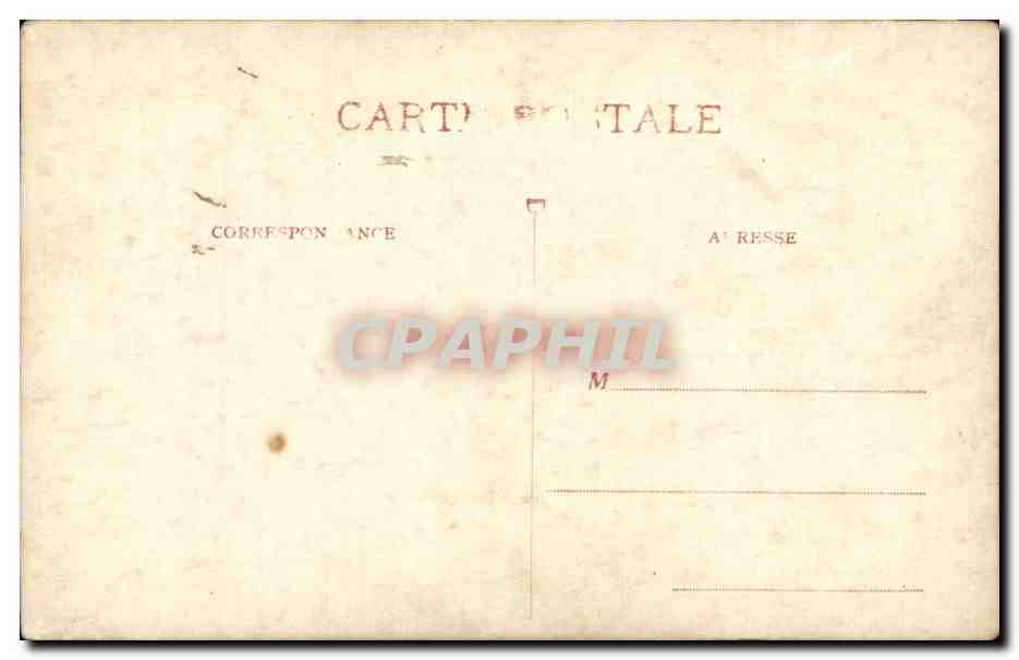 CARTE PHOTO Homme — Rückseite