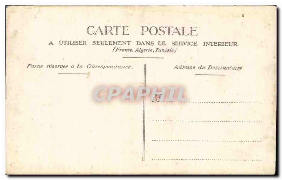 CARTE PHOTO Jeune homme  — Rückseite