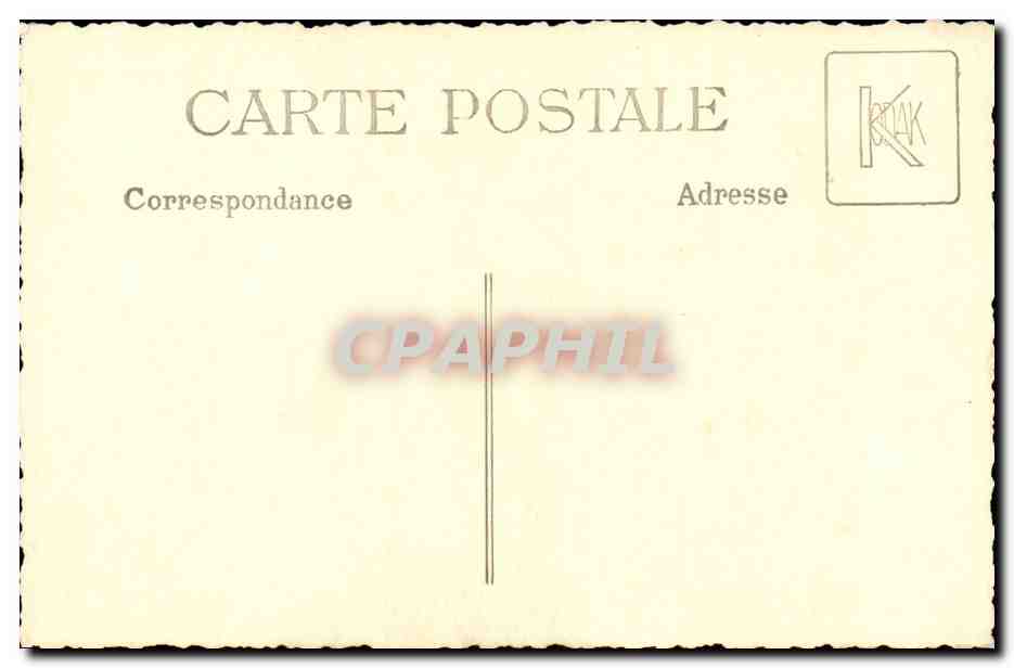 CARTE PHOTO Homme — Rückseite