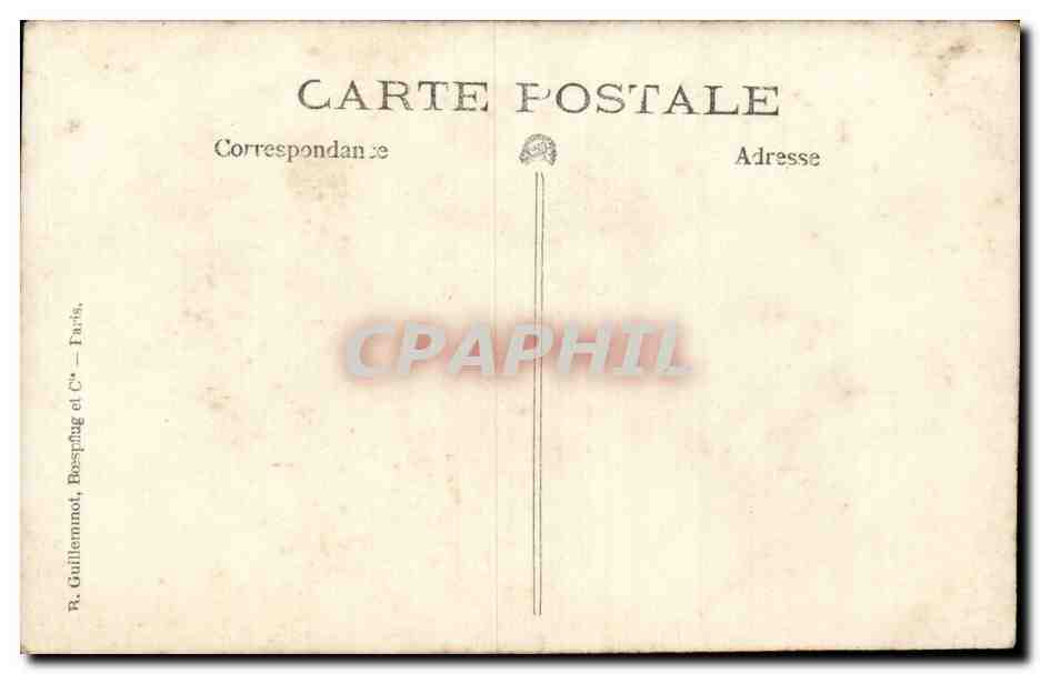 CARTE PHOTO Homme  — Rückseite