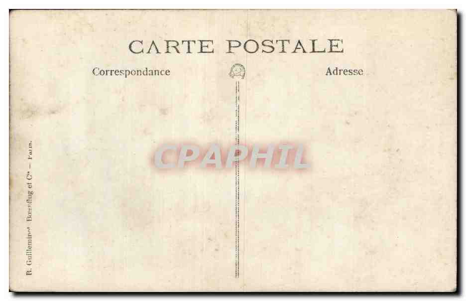 CARTE PHOTO Jeune homme  — Rückseite