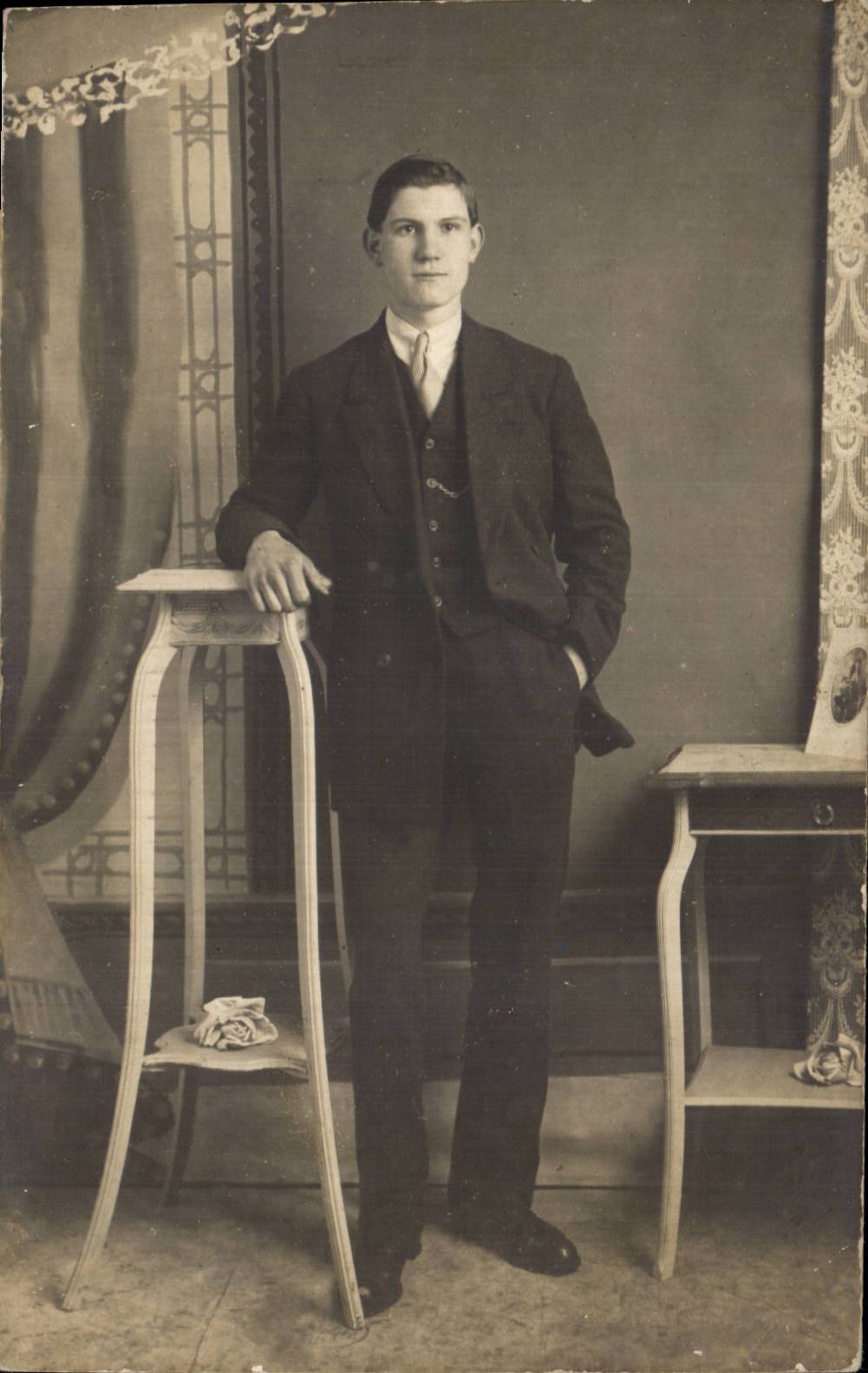 CARTE PHOTO Homme 