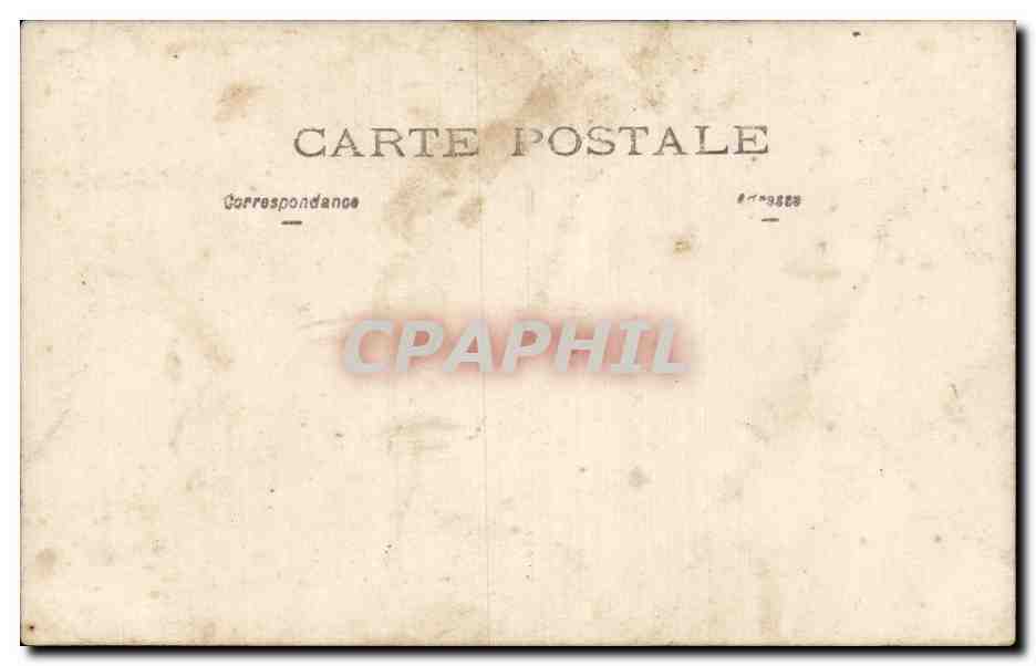 CARTE PHOTO Enfants — Rückseite