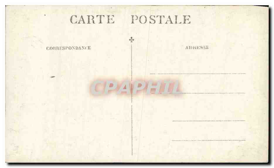 CARTE PHOTO Homme et enfant — Verso