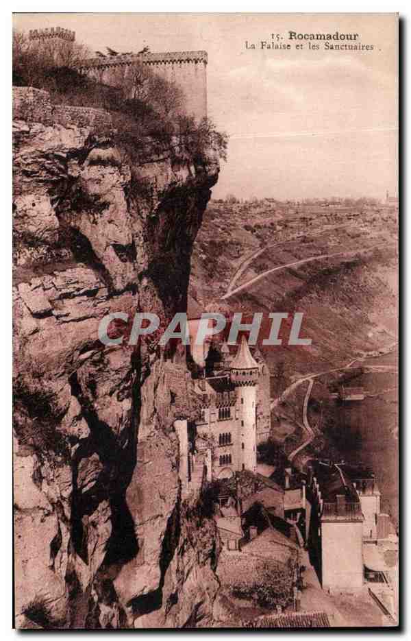 Rocamadour — La Falaise et les Sanctuaires — Delnaud Aîné