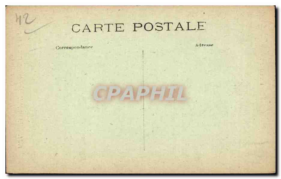 Charlieu - Interieur de l'Hotel du Prieur - CPA  — Rückseite