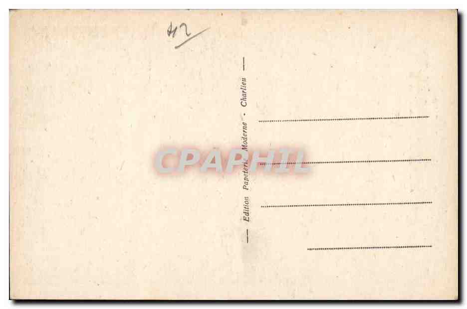 Charlieu - Cour de l'Hotel du Prieur - CPA  — Rückseite