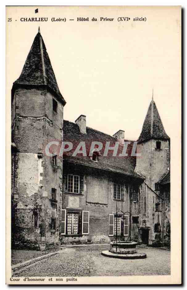 Charlieu - Hotel du Prieur - CPA 