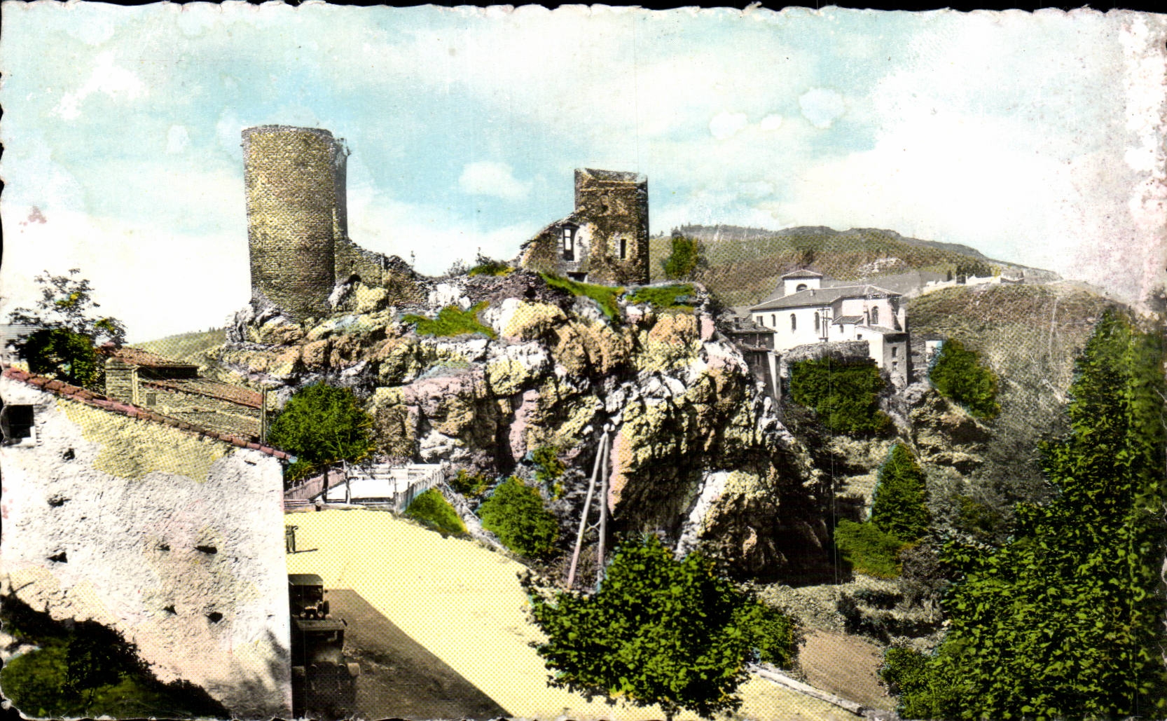 Saint Etienne - Environs - Ruines du Chateau - Rochetaillee - CPA 