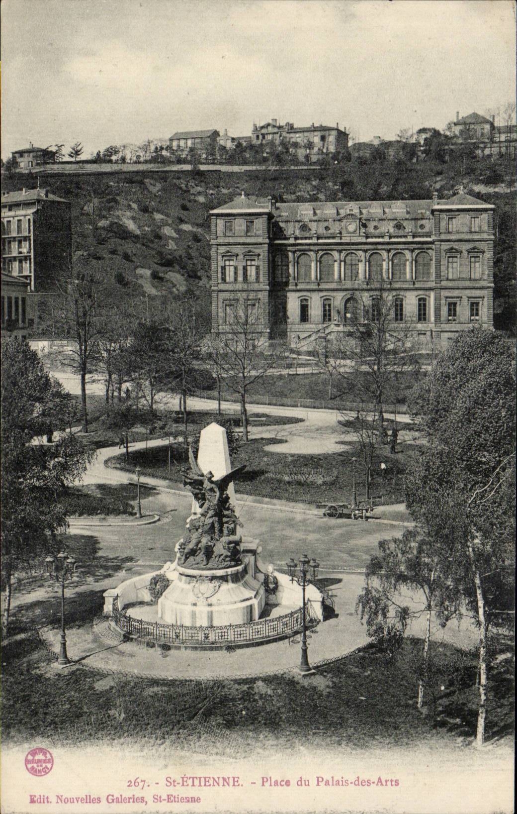 St-ÉTIENNE - Place du Palais-des-Arts — Verlag Nouvelles Galeries, n° 267