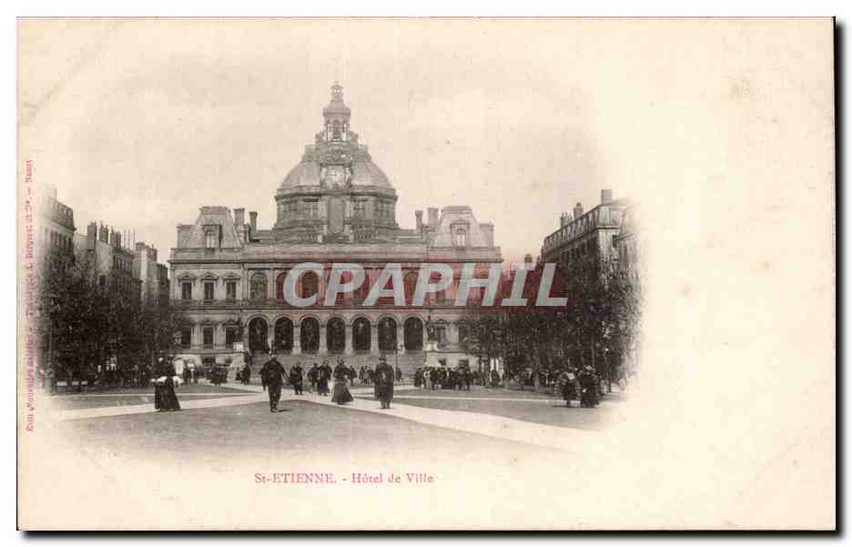 Saint Etienne - Hotel de Ville - CPA 