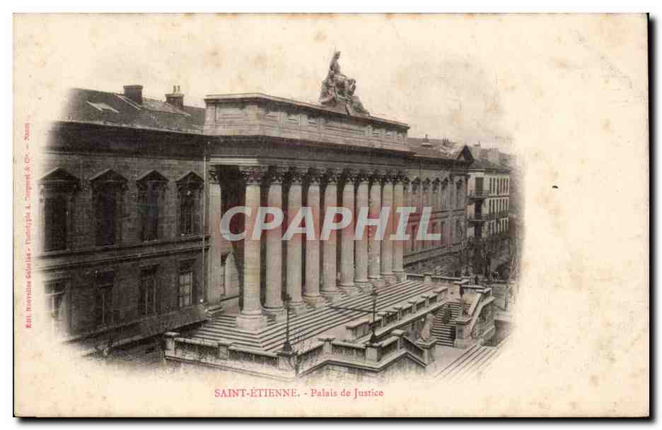 Saint Etienne - Palais de Justice - CPA 