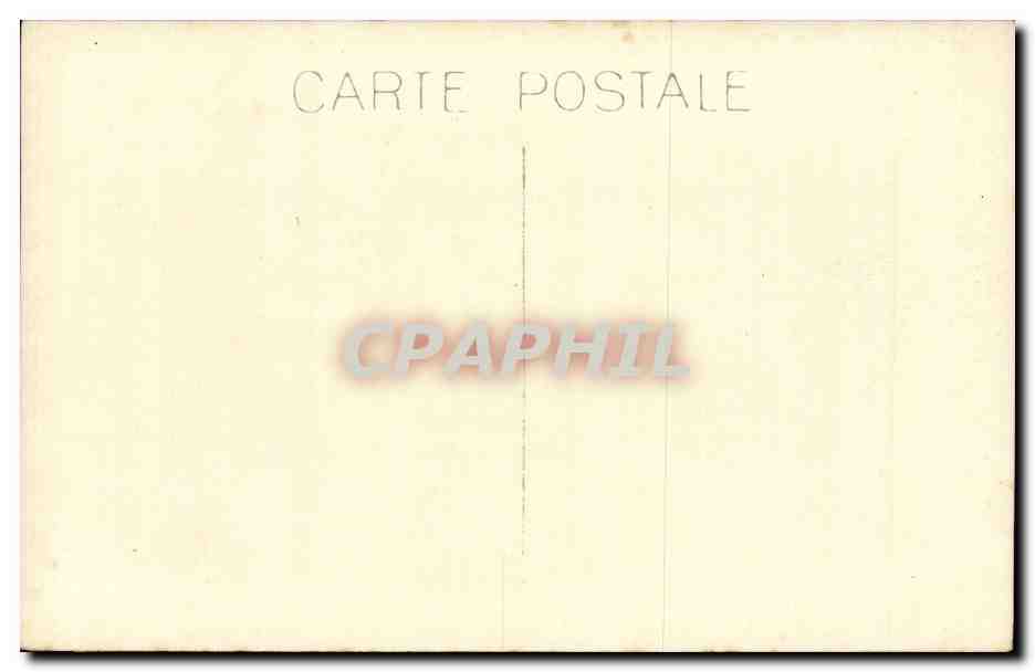 CARTE PHOTO Fantaisie - Hommes - Older Man - CPA  — Verso