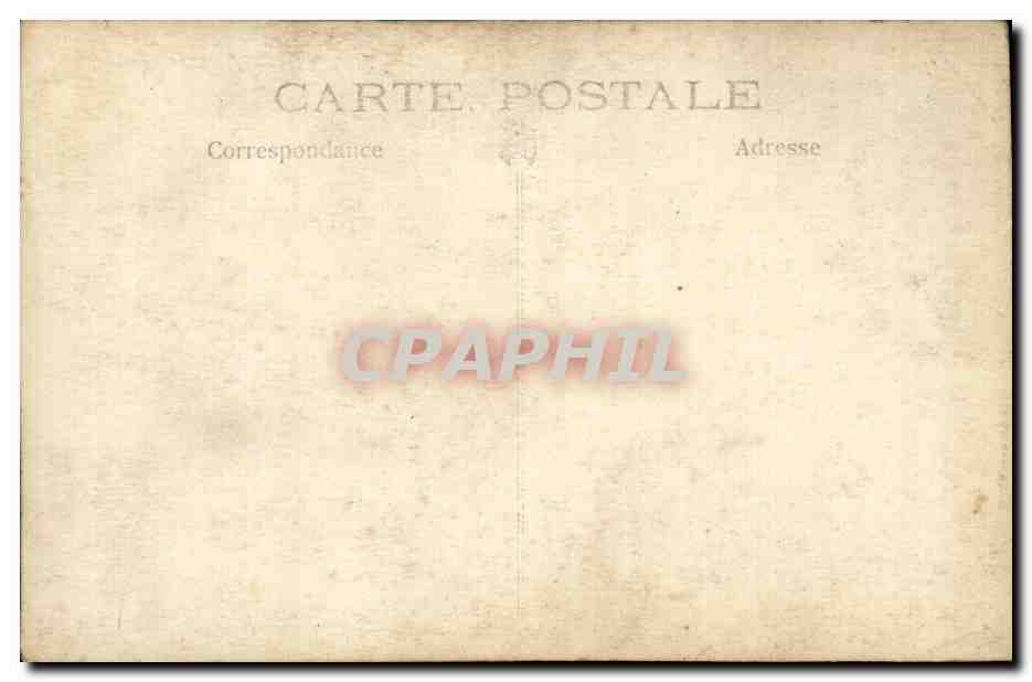 CARTE PHOTO Fantaisie - Hommes - young man with cury hair - CPA  — Rückseite