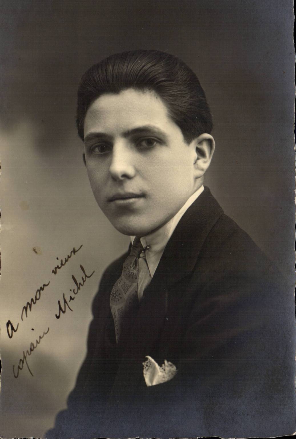 CARTE PHOTO Fantaisie - Hommes - young man - CPA 