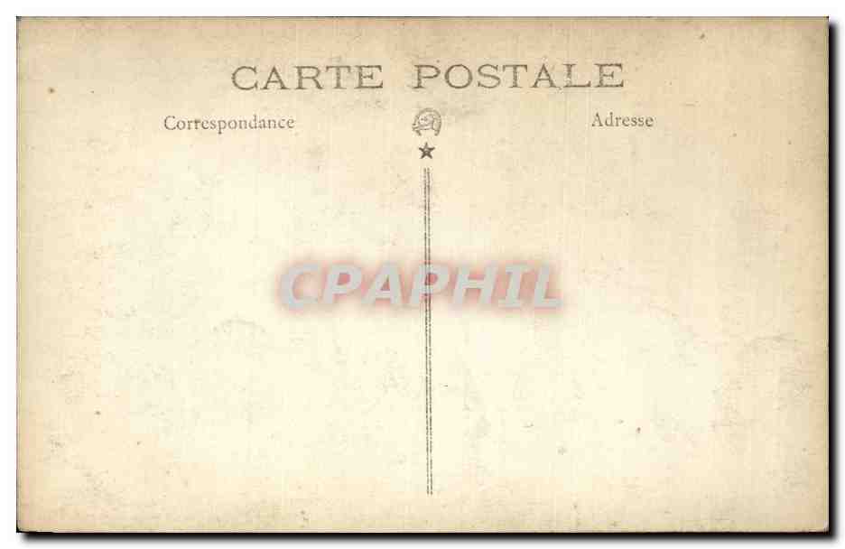 CARTE PHOTO Fantaisie - Hommes - young man wearing hat - CPA  — Back