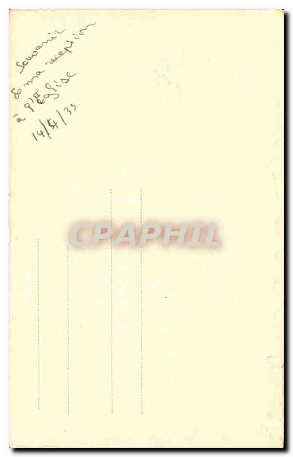 CARTE PHOTO Fantaisie - Hommes - young man - CPA  — Rückseite