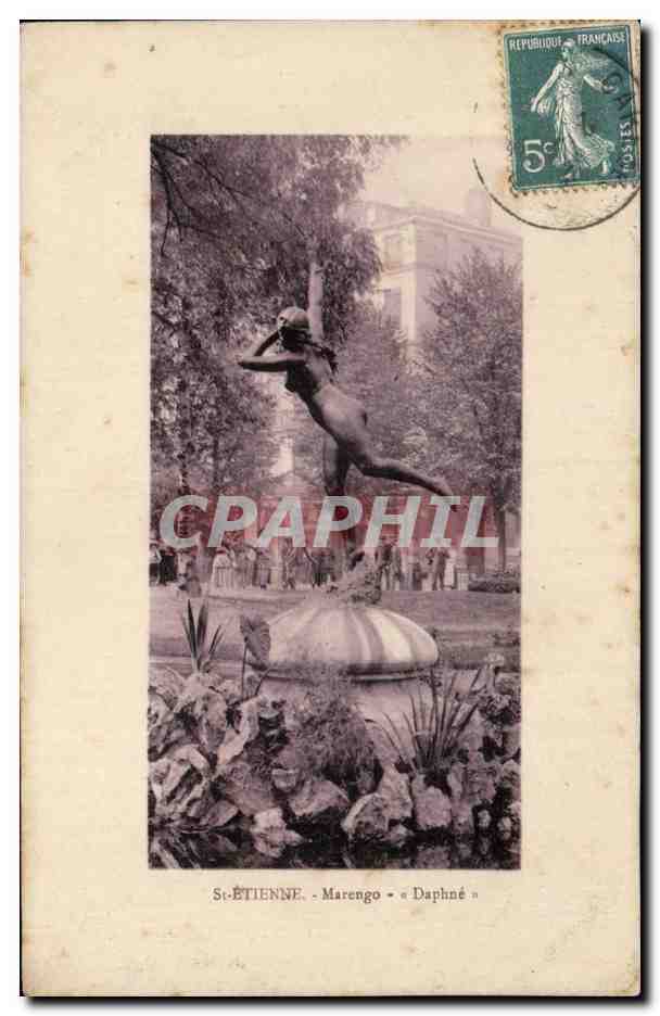 Saint Etienne - Statue - Daphne - CPA 
