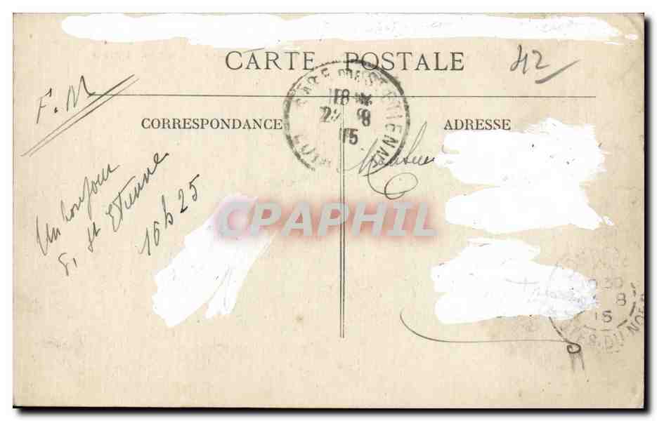 Saint Etienne - L'Ecole Pratique des Arts Industriels - CPA  — Rückseite