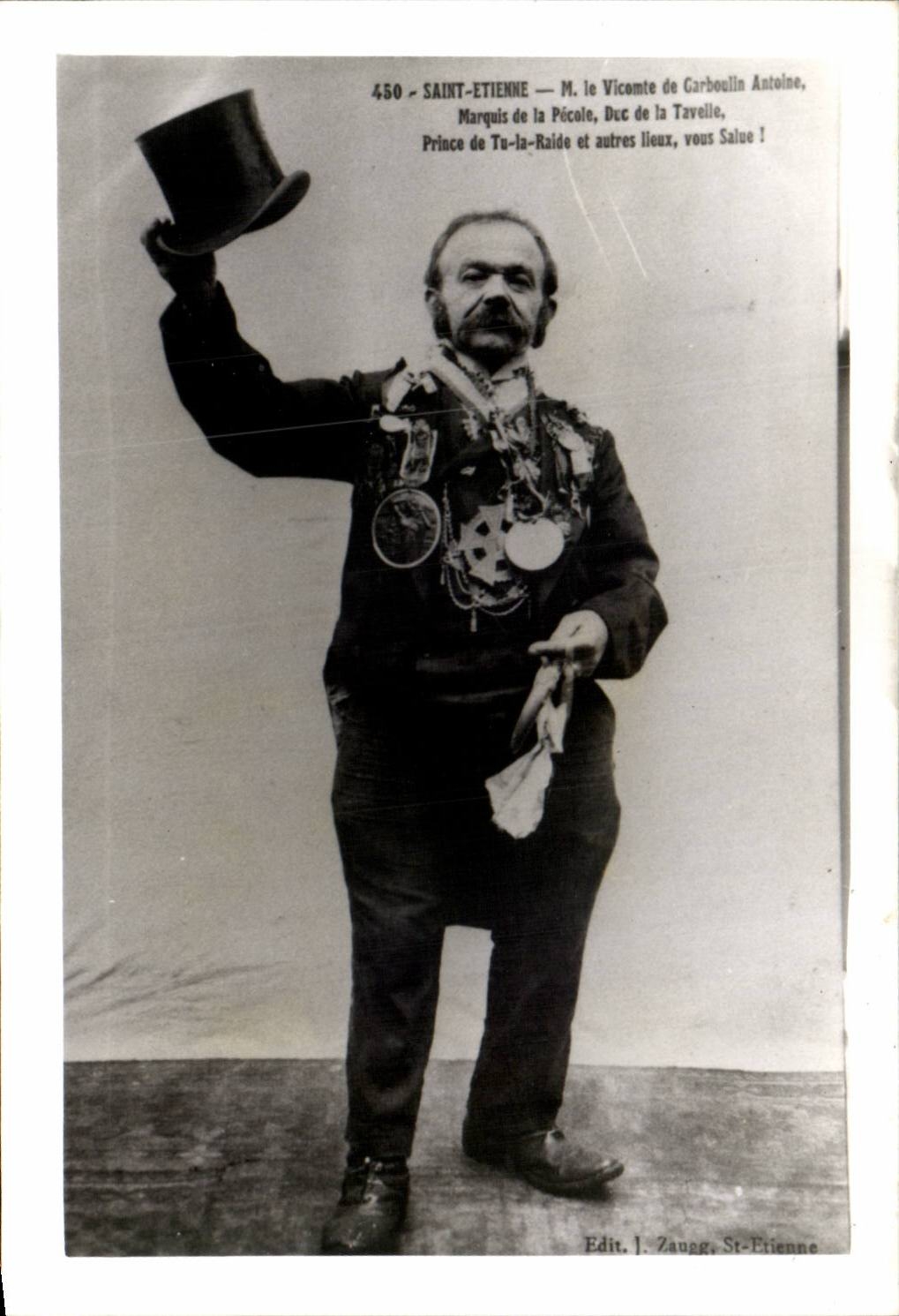 REPRO Saint Etienne - Monsieur le Vicomte - Le Marquis - CPA