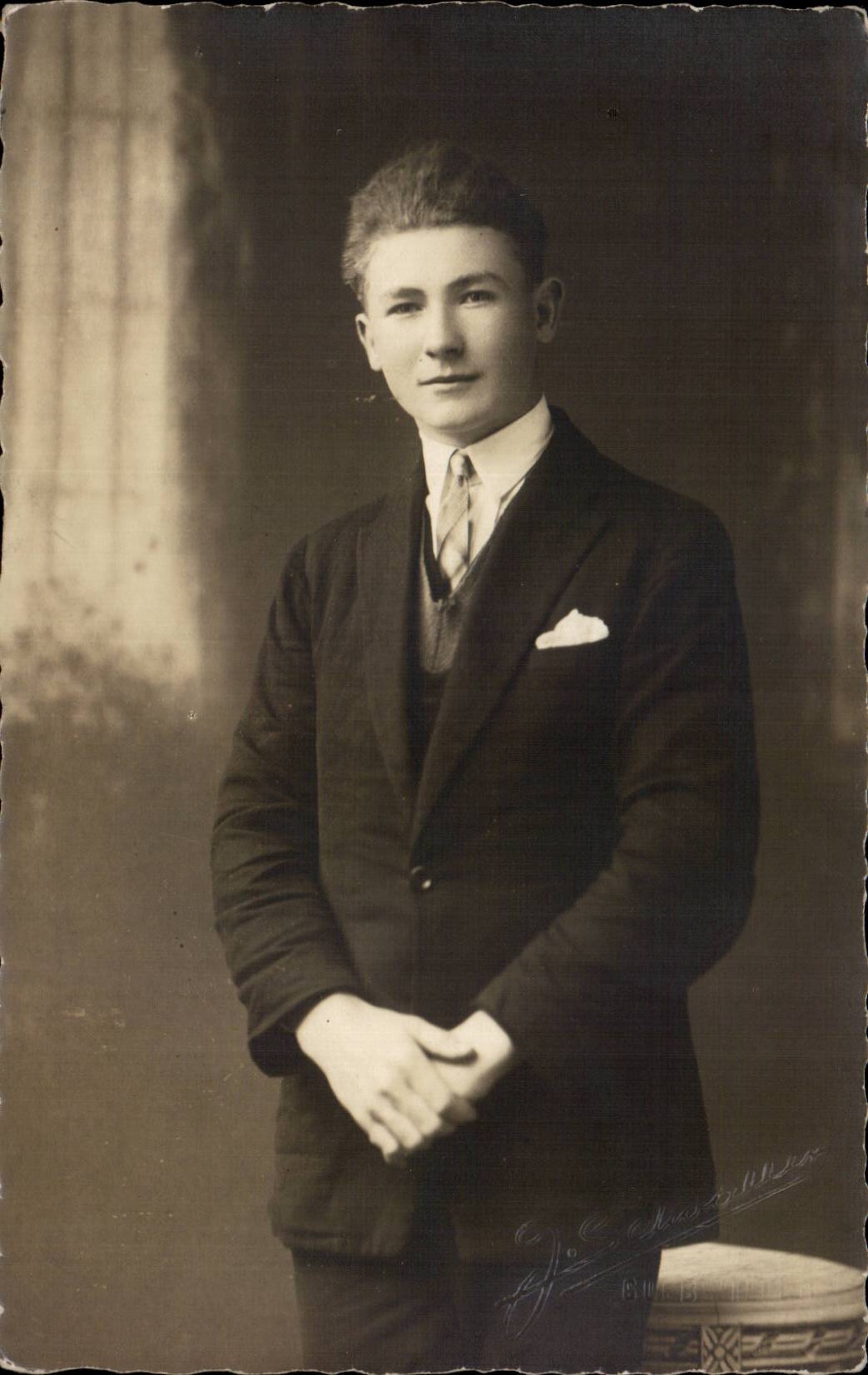 CARTE PHOTO Homme