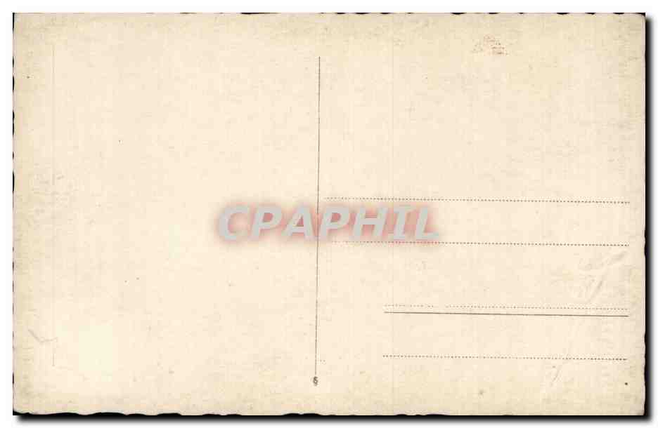 CARTE PHOTO Homme — Rückseite