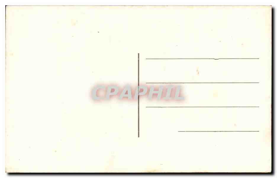 CARTE PHOTO Homme  — Rückseite